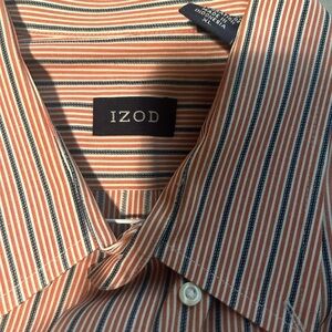 IZOD Men’s XL button down shirt. Just dry cleaned for you. EUC